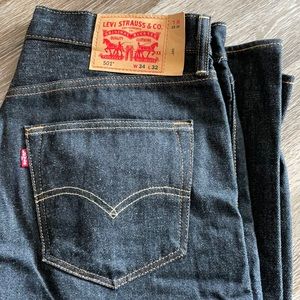 Levi’s 501 Regular Jean 34 W 32 L Dark Men denim